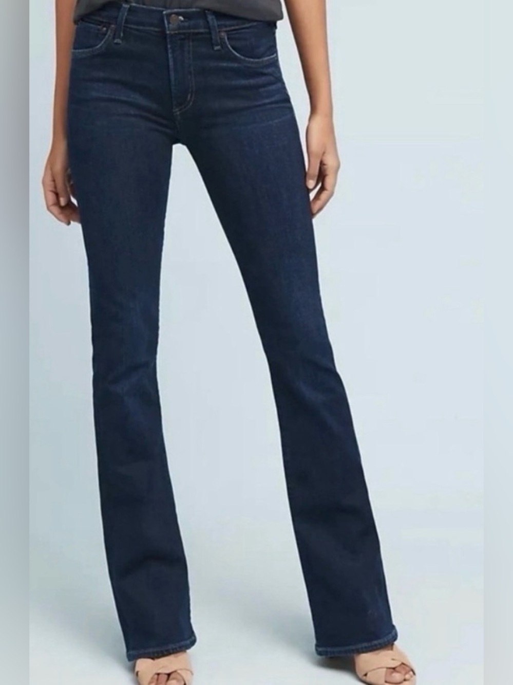 Citizens of Humanity Emmanuelle Petite Slim Boot Jeans Size‎ 31 Med Wash Flared - Picture 10 of 10